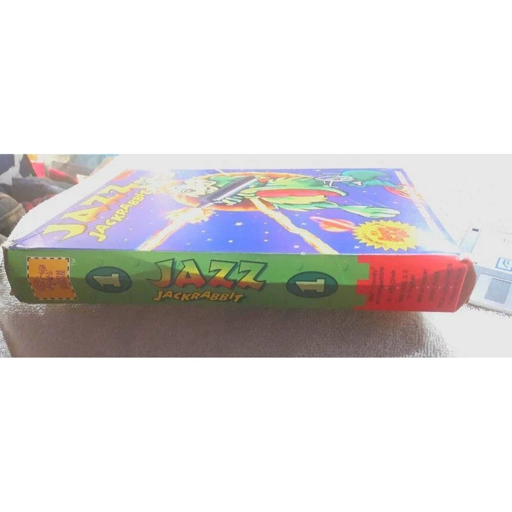 LR1 SUPER RARE 1995 “Jazz Jackrabbit” Epic Megagames IBM PC 3.5” Disks